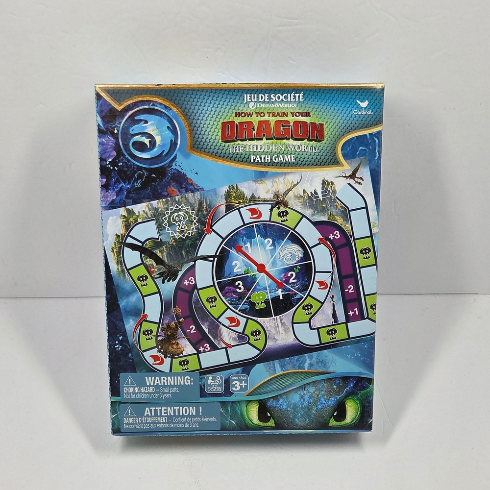 How to Train Your Dragon The Hidden World Path Board Game Sealed
